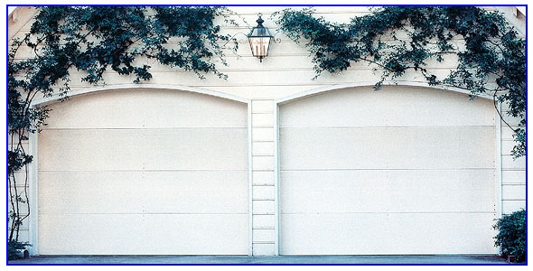 wood panel garage doors in Fairfield